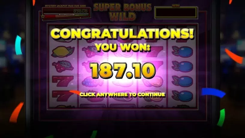 Super Bonus Wild slot screenshot 7