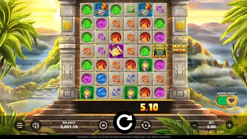 The Secret of Machu Picchu slot screenshot 4