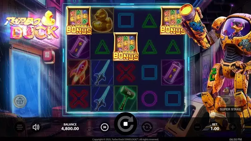Turbo Duck slot screenshot 2