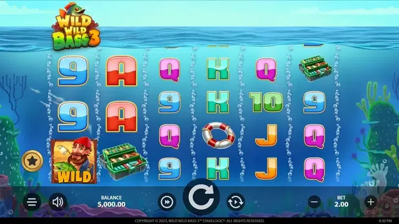 Wild Wild Bass 3 slot screenshot 1