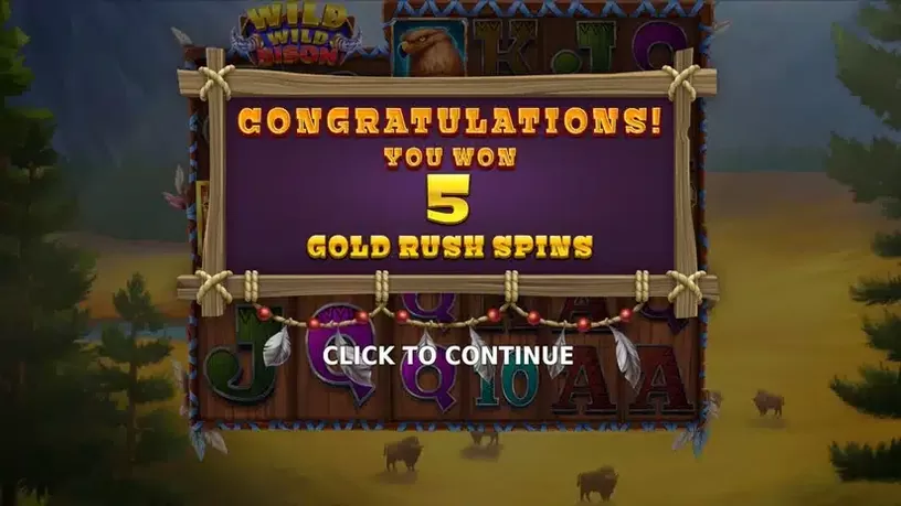 Wild Wild Bison slot screenshot 3