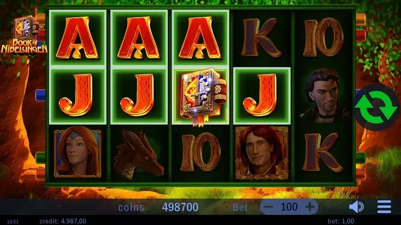 Book of Nibelungen slot screenshot 2