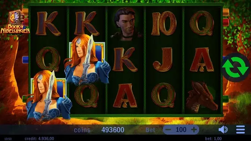 Book of Nibelungen slot screenshot 4