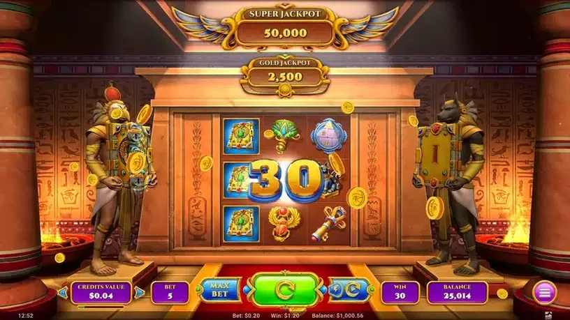 Cleopatra’s Diary slot screenshot 3