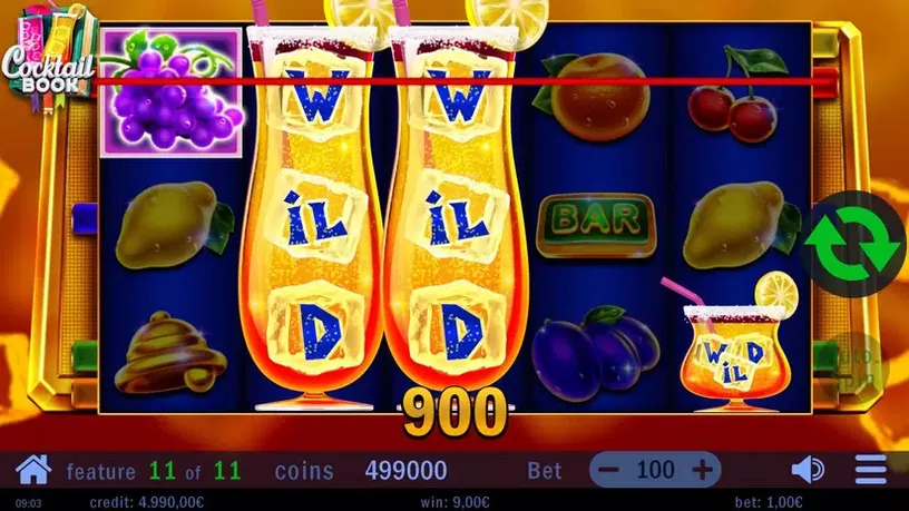 Cocktail Book slot screenshot 7