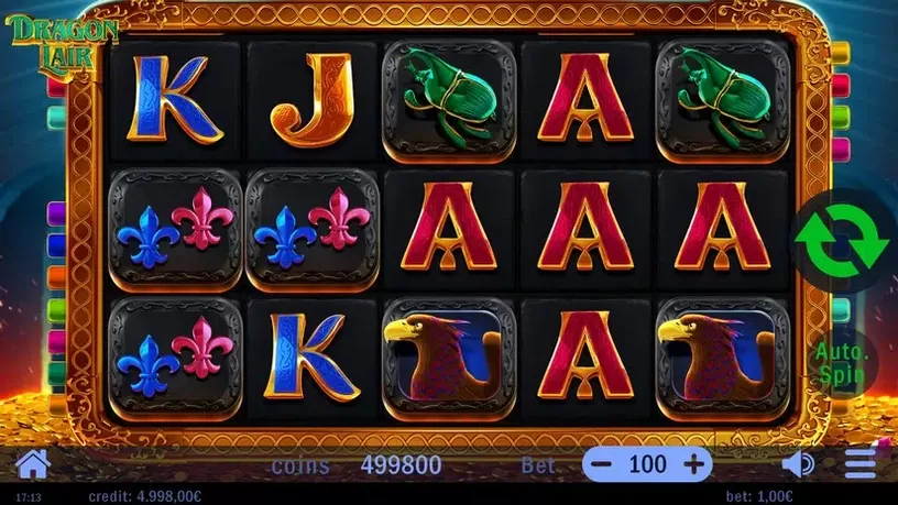 Dragon Lair slot screenshot 1