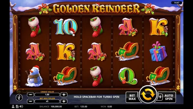 Golden Reindeer slot screenshot 1