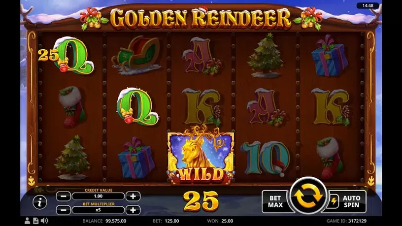 Golden Reindeer slot screenshot 3