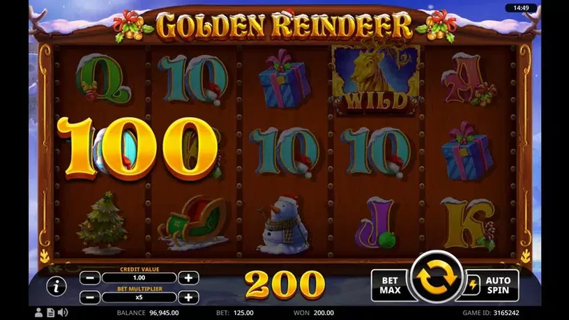 Golden Reindeer slot screenshot 5