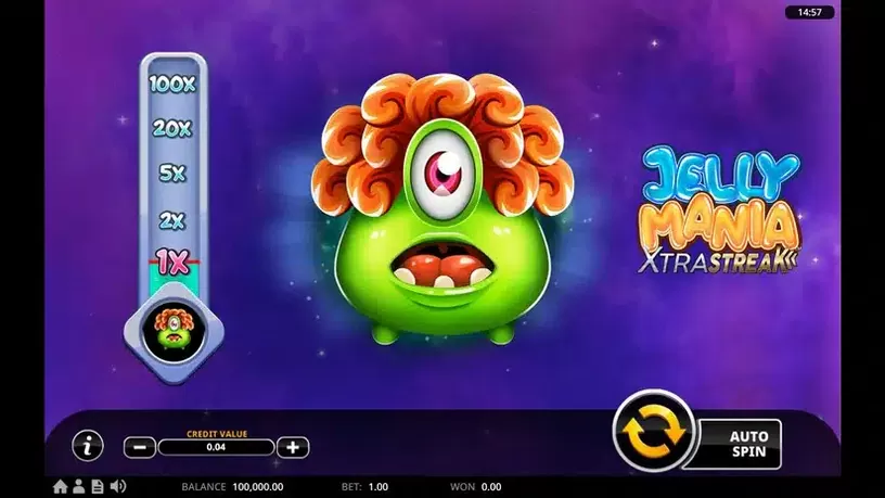 Jelly Mania XtraStreak slot screenshot 1