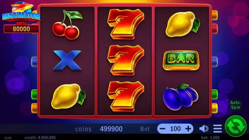 Maximator slot screenshot 1