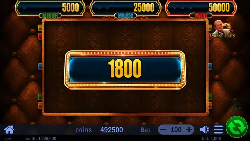 Orient Train slot screenshot 5