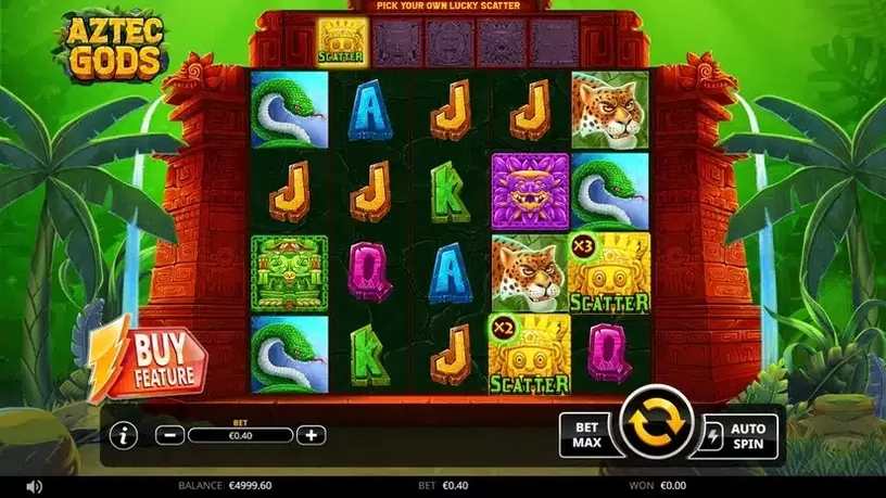Aztec Gods slot screenshot 1