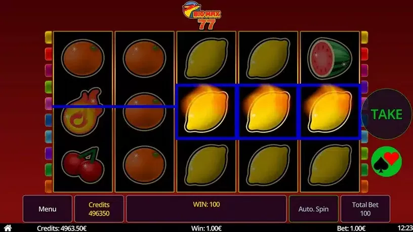 Big Max 77 slot screenshot 4