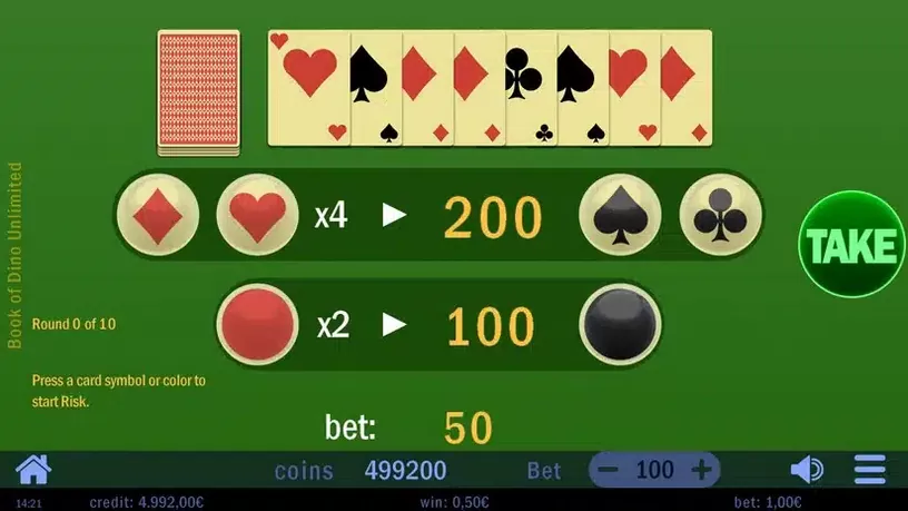 Book of Dino slot screenshot 3