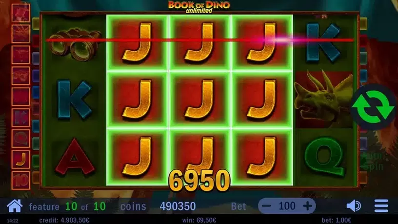 Book of Dino slot screenshot 8