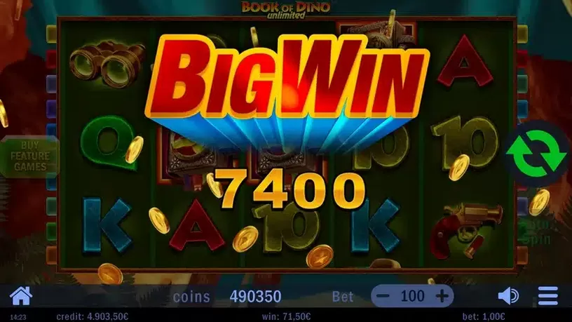 Book of Dino slot screenshot 9