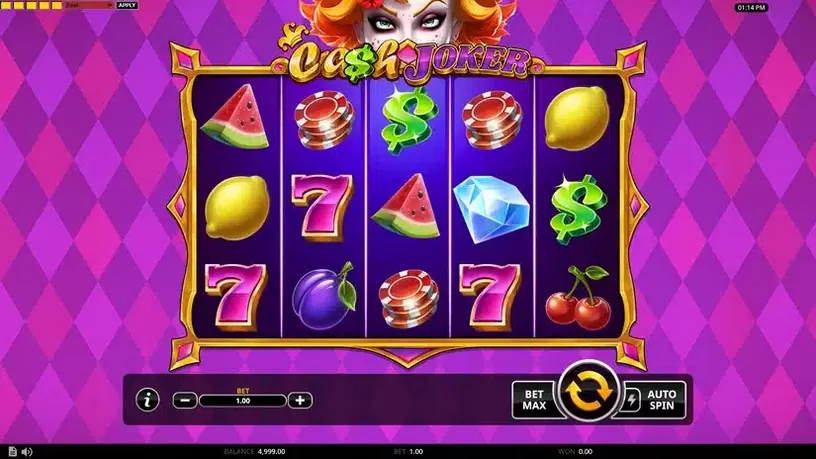Cash Joker slot screenshot 1