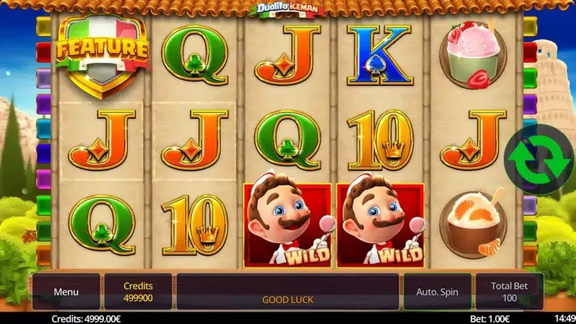 Duolito Iceman slot screenshot 1