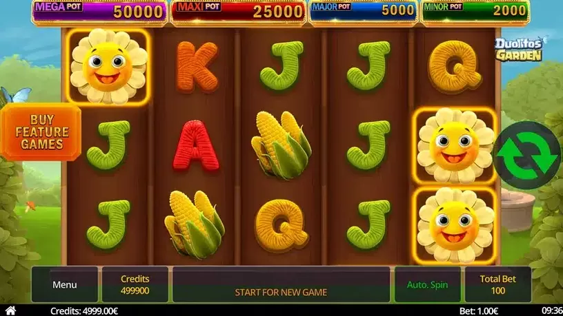 Duolitos Garden slot screenshot 1