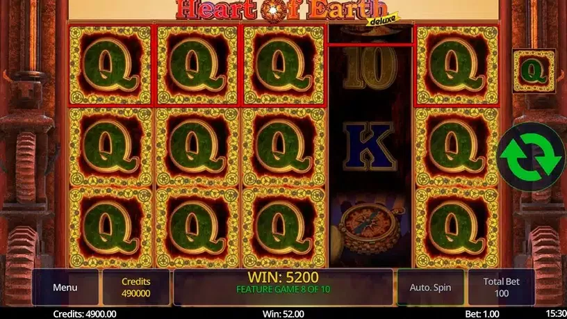 Heart of Earth Deluxe slot screenshot 6