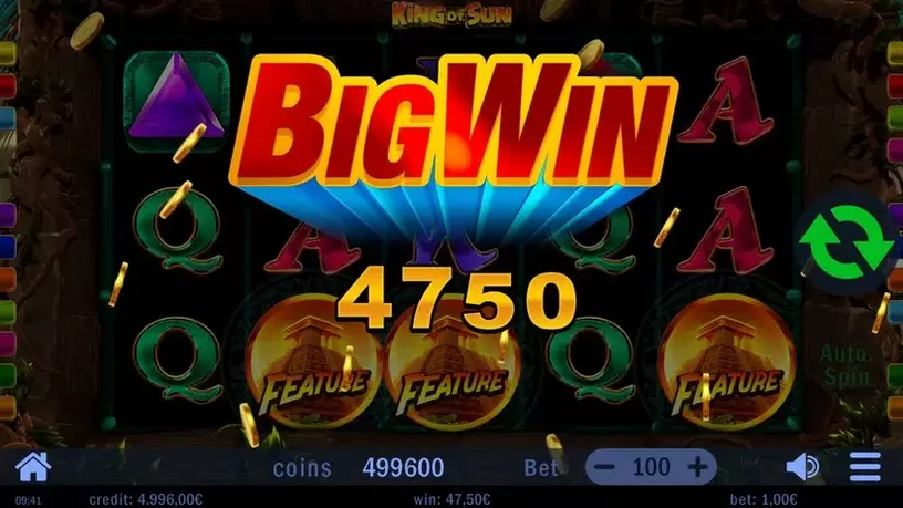 King of Sun slot screenshot 8