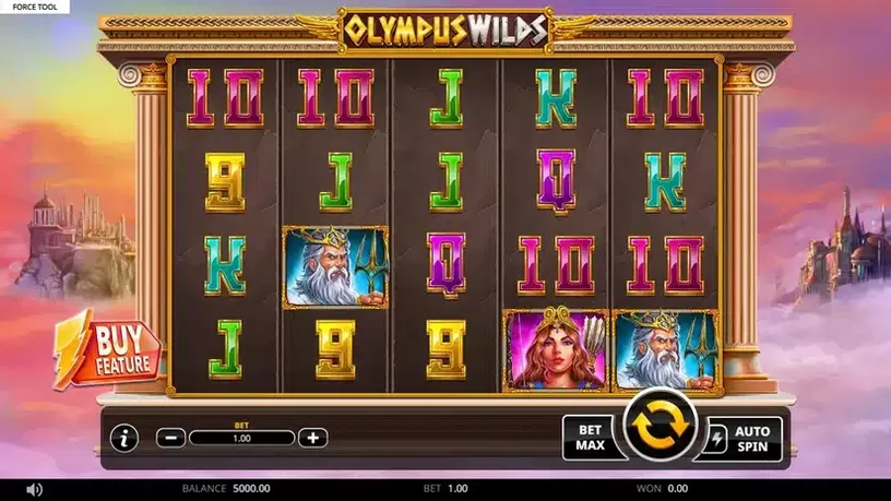 Olympus Wilds slot screenshot 1