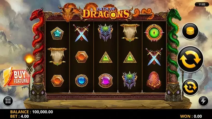 Path of Dragons slot screenshot 1