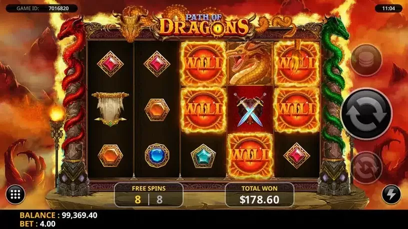 Path of Dragons slot screenshot 8