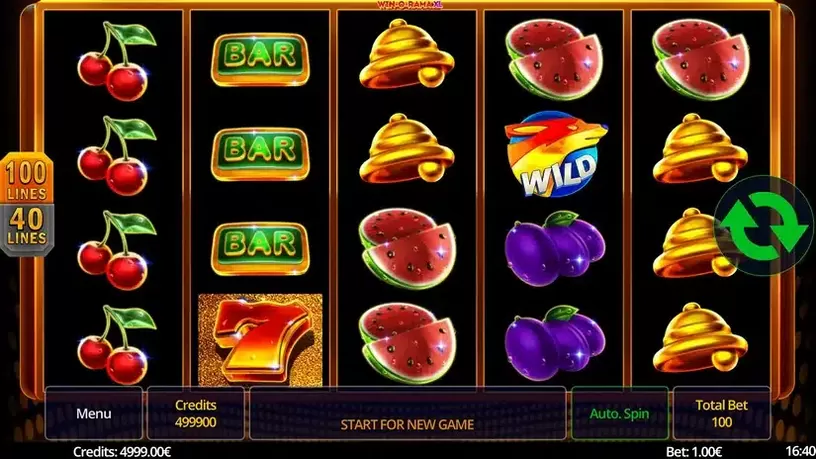 Win-O-Rama XL slot screenshot 1
