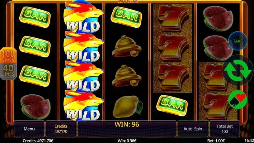 Win-O-Rama XL slot screenshot 5