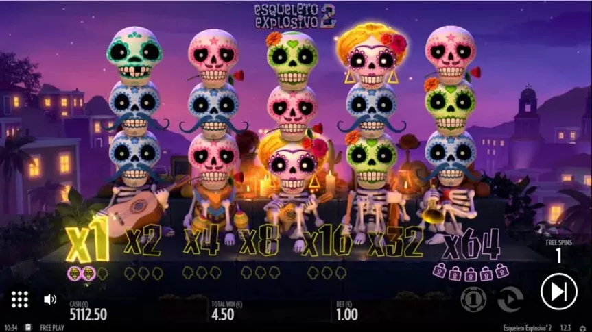 Esqueleto Explosivo 2 slot screenshot 6