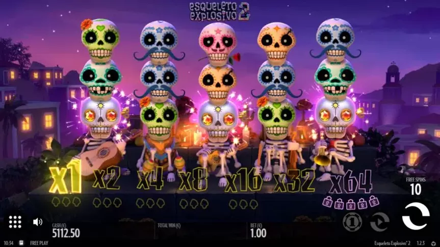Esqueleto Explosivo 2 slot screenshot 4