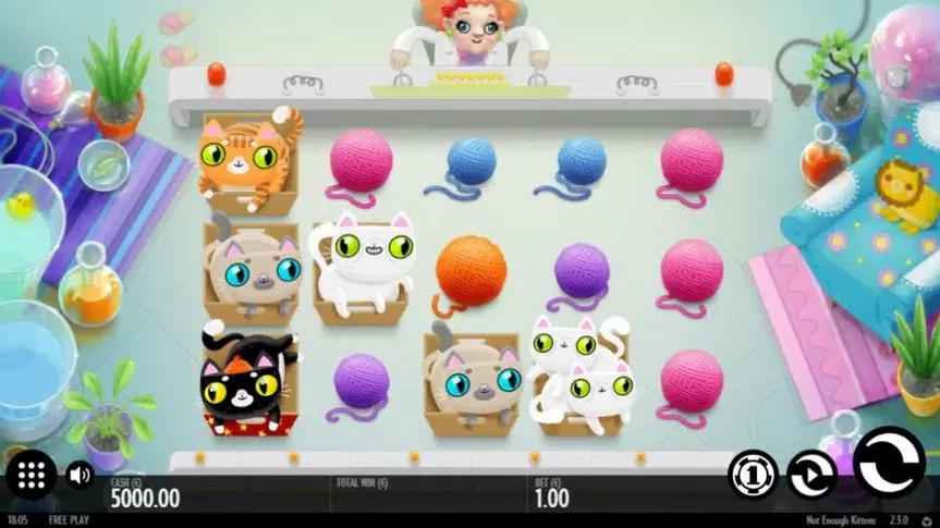 Not Enough Kittens slot screenshot 1