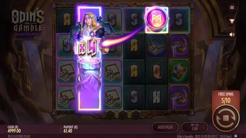 Odin’s Gamble slot screenshot 4