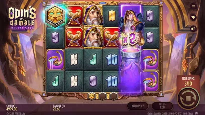 Odin’s Gamble slot screenshot 1