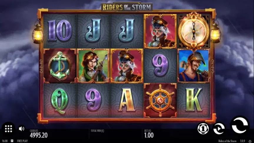 Riders of the Storm slot screenshot 1