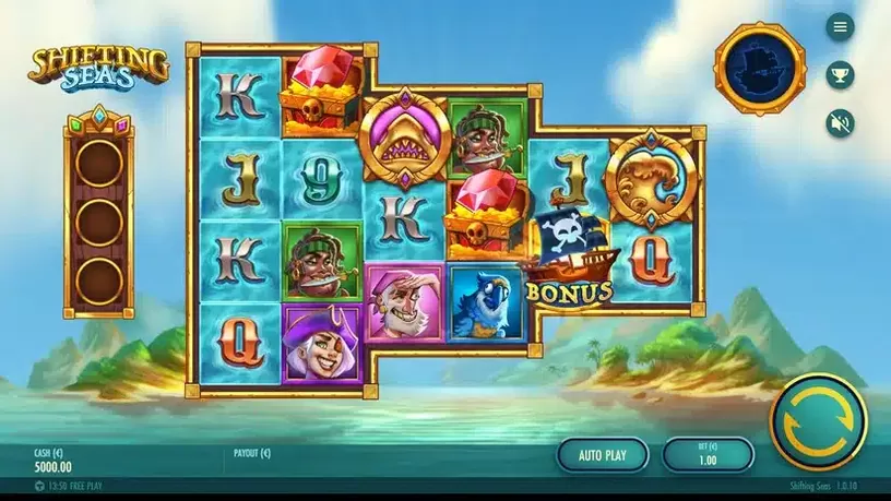 Shifting Seas slot screenshot 1