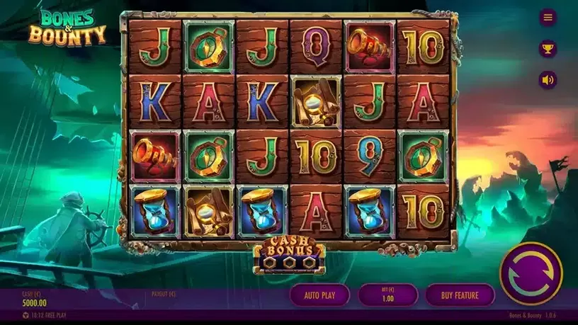 Bones & Bounty slot screenshot 1