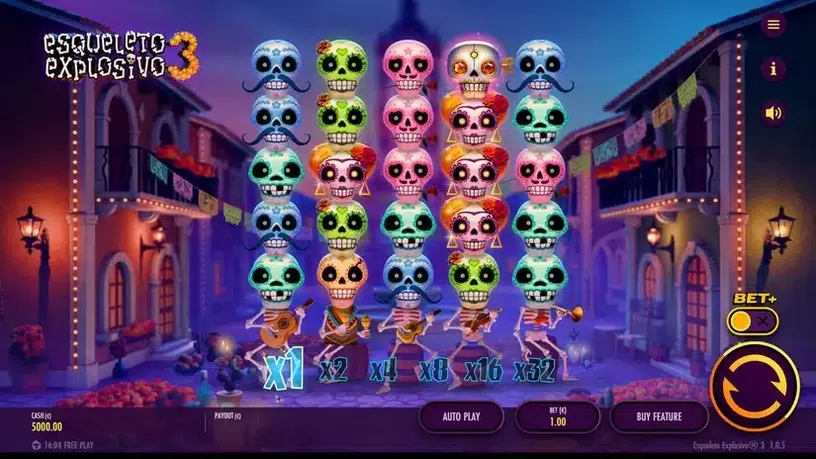 Esqueleto Explosivo 3 slot screenshot 1