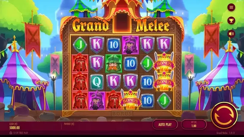Grand Melee slot screenshot 1