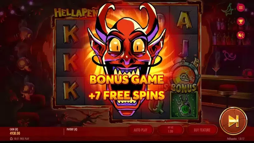 Hellapeños slot screenshot 3