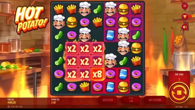 Hot Potato! slot screenshot 5