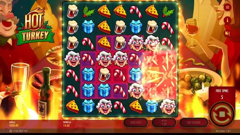 Hot Turkey slot screenshot 4
