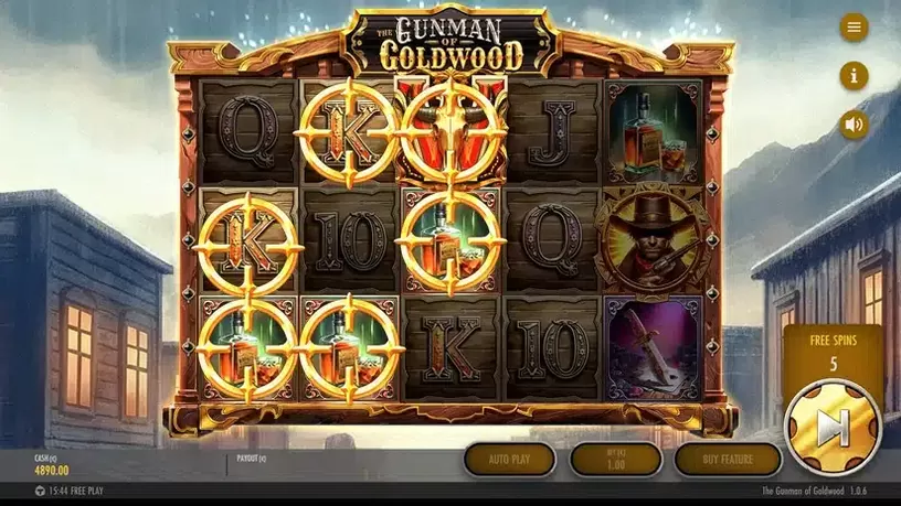The Gunman of Goldwood slot screenshot 4