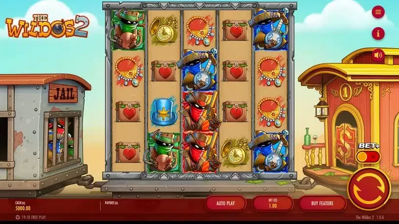The Wildos 2 slot screenshot 1