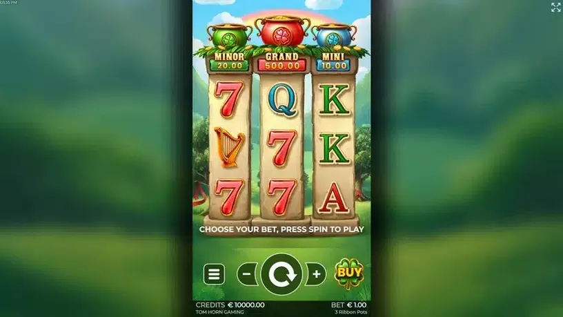 3 Ribbon Pots slot screenshot 1