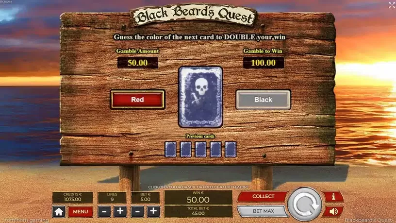 Blackbeards Quest slot screenshot 4