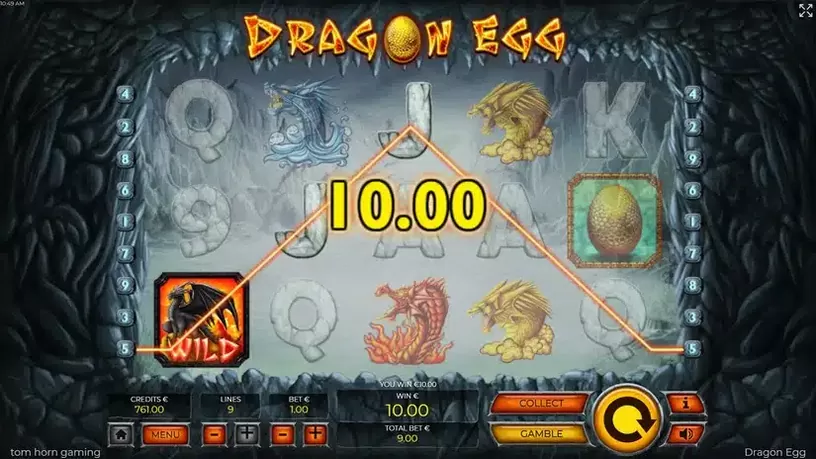 Dragon Egg slot screenshot 3