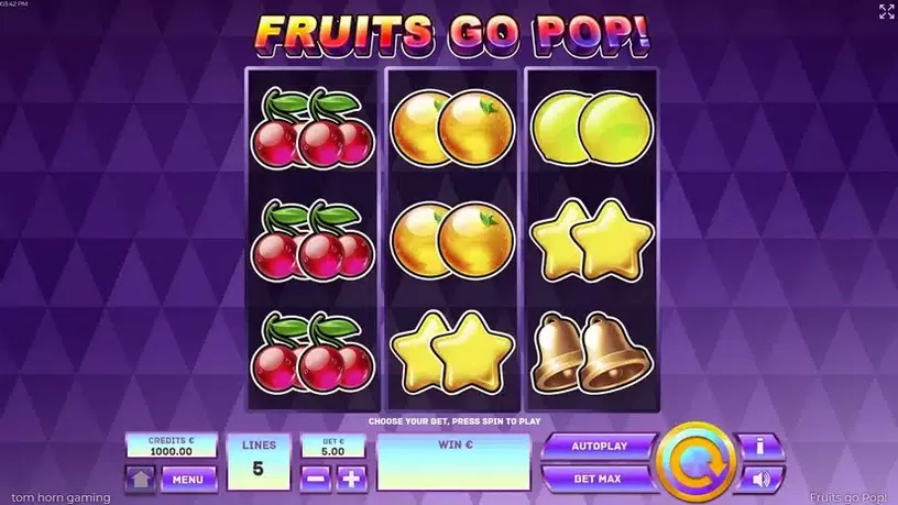 Fruits go Pop! slot screenshot 1